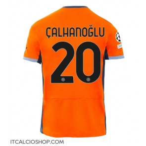 Inter Milan Hakan Calhanoglu #20 Terza Maglia 2023-24 Manica Corta